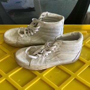 Vans high top shoes (Women 7)